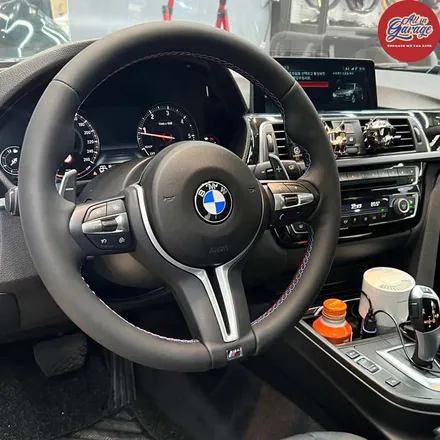 BMW F30 320D M커스텀핸들 교체로 핸들 디자인 변경 / 서울 용산 중구