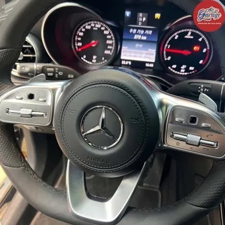 벤츠 X253 GLC220D , 벤츠신형 D컷핸들 교체로 핸들디자인 변경 / 서울 용산 중구