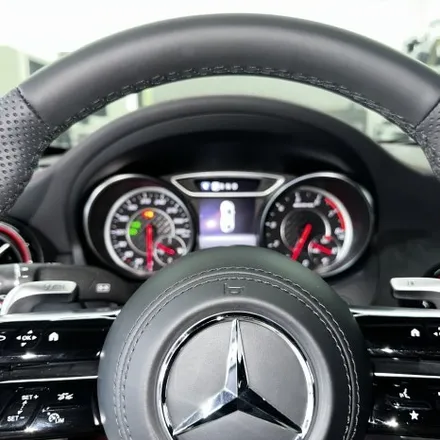 [올인게러지] 벤츠 C117 CLA45AMG 2016 최신형 잠자리AMG핸들 블랙 가죽버전 튜닝 / 서울 용산 도원동