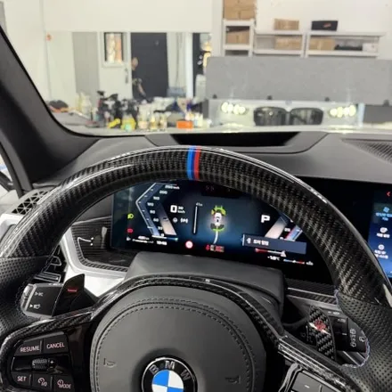 [올인게러지] BMW G05 M60I 최신형 카본D컷 M핸들 튜닝 / 서울 용산 도원동