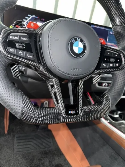 [올인게러지] BMW X7 M60I 정품 LED카본핸들 D컷 교체  M1M2활성화 / 서울 용산 도원동