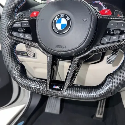 BMW 페리 신형 X7 M카본핸들 D컷 M1M2활성화까지 시공했습니다 / 서울 용산 도원동