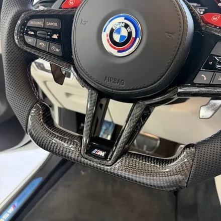 [올인게러지] BMW G07 X7 40I 정품 M카본핸들 신형 D컷 교체시공 / 서울 용산 도원동