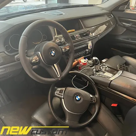 [올인게러지] bmw f01 7시리즈 750LI 2014년식 m핸들교체 , m스티어링휠교체 신형핸들교체 / 서울 용산 도원동