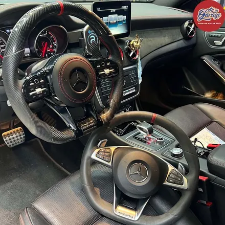 [올인게러지] 벤츠 C117 CLA45AMG 신형 AMG핸들 교체 / 카본디컷 / 서울 용산 중구