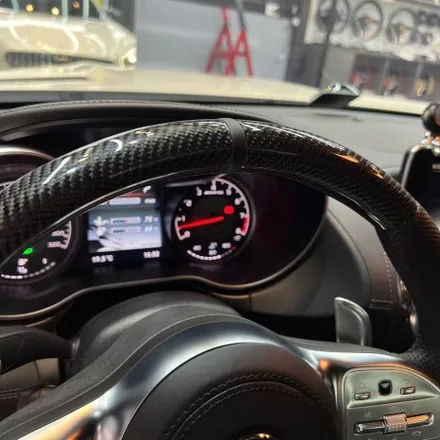 벤츠 AMG GT 신형 AMG카본핸들 교체하다 / 서울 용산 중구
