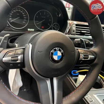 BMW F30 3시리즈 320D 정품 M열선핸들 교체 업그레이드 / 서울 용산 중구