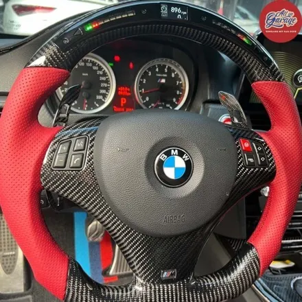 BMW E92 M3 / M카본D컷LED퍼포먼스핸들 교체작업 / 서울 용산 중구
