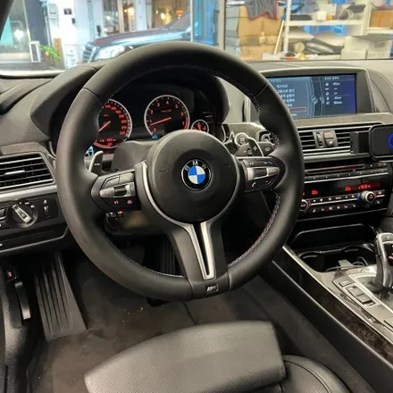 BMW F12 6시리즈 컨버터블 M열선핸들로 교체작업을 하였습니다 / 서울 용산 중구