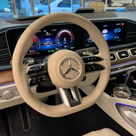 벤츠W167 GLE350 최신형벤츠잠자리AMG핸들로 교체하다 / 서울 용산 중구