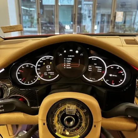 포르쉐 970 파나메라 GTS 디지털계기판 작업했습니다 / 서울 용산 중구