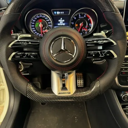 [올인게러지] 벤츠 C117 CLA45AMG 15년식 레드라인 카본 잠자리핸들 튜닝 멋지게 만들어드렸습니다 / 서울 용산 도원동