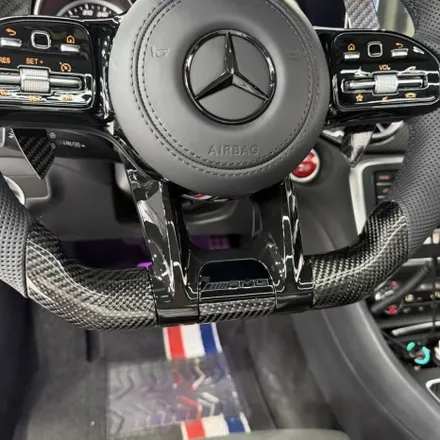 [올인게러지] 벤츠 X156 GLA45AMG LED퍼포먼스적용 AMG카본핸들 튜닝 올블랙 트림의 조합 / 서울 용산 도원동