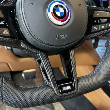 [올인게러지] BMW 7시리즈 G11 730LD MSP 2020 전체 타공가죽 D컷 M핸들 마그네틱패들쉬프트 + 50주년 엠블럼 튜닝 / 서울 용산 도원동