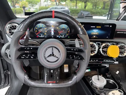 [올인게러지] 벤츠 C118 CLA250 22년식 최신형 잠자리카본핸들 D컷 교체 레드라인 포인트 / 서울 용산 도원동