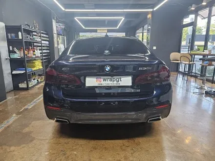 BMW530i 고양시 일산 뒷범퍼 PPF 사고 후 범퍼교환후 시공 / 고양 삼송, 일산
