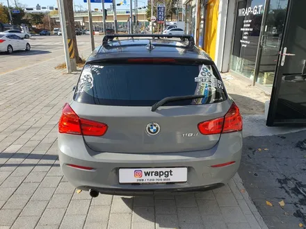 BMW 118d 보험수리 후 랩핑/유리막코팅/고양랩핑 / 고양 삼송, 일산