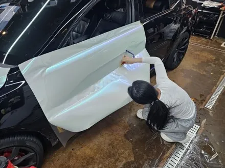 기아 K7 Diamond White Blue 전체랩핑 시공후기 / 고양 삼송, 일산