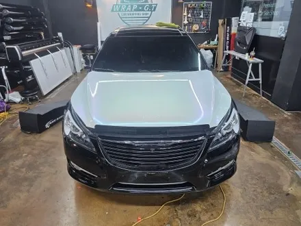 기아 K7 Diamond White Blue 전체랩핑 시공후기 / 고양 삼송, 일산