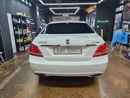 에쿠스 VS380 Gloss White Gold Sparkle 고양시 전체랩핑 / 고양 삼송, 일산