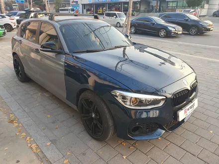 BMW 118d 보험수리 후 랩핑/유리막코팅/고양랩핑 / 고양 삼송, 일산