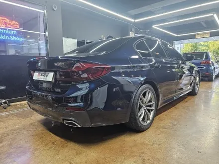 BMW530i 고양시 일산 뒷범퍼 PPF 사고 후 범퍼교환후 시공 / 고양 삼송, 일산