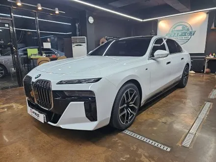 신형 BMW 740d 유광화이트 고양 고양시 일산 행신 식사동 백석 정발산 마두 전체랩핑/랩핑유지기간 / 고양 삼송, 일산