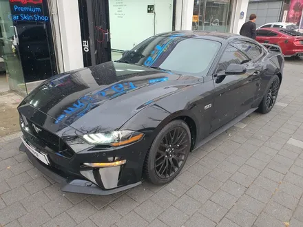 고양랩핑은 무조건 랩지티에서! 포드 머스탱 GT 5.0 전체 랩핑 매트블랙 / 고양 삼송, 일산