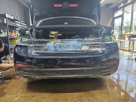 BMW530i 고양시 일산 뒷범퍼 PPF 사고 후 범퍼교환후 시공 / 고양 삼송, 일산