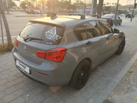 BMW 118d 보험수리 후 랩핑/유리막코팅/고양랩핑 / 고양 삼송, 일산