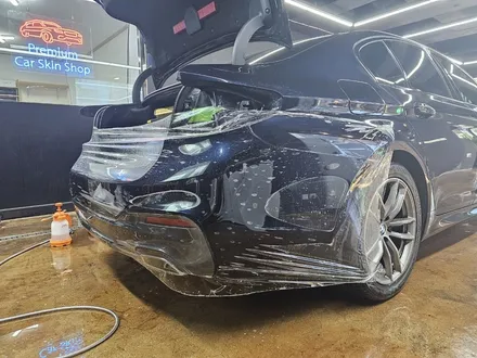 BMW530i 고양시 일산 뒷범퍼 PPF 사고 후 범퍼교환후 시공 / 고양 삼송, 일산