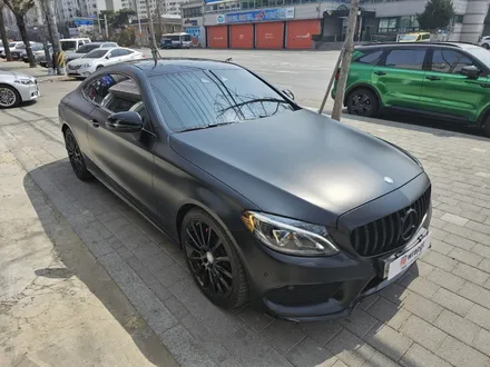 고양랩핑 전문 랩지티에서 벤츠 C200  쿠페 전체랩핑+크롬딜리트 완전 달라진 자동차 분위기 / 고양 삼송, 일산