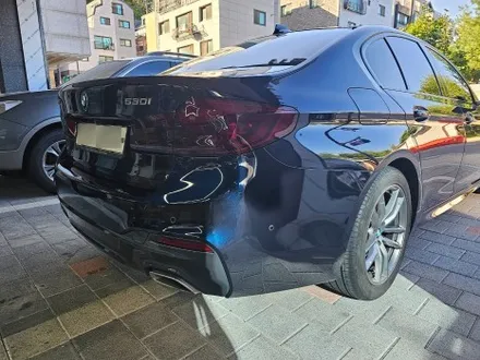 BMW530i 고양시 일산 뒷범퍼 PPF 사고 후 범퍼교환후 시공 / 고양 삼송, 일산