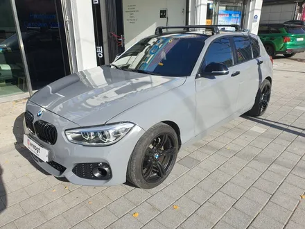 BMW 118d 보험수리 후 랩핑/유리막코팅/고양랩핑 / 고양 삼송, 일산