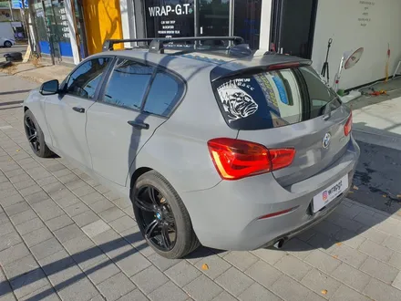 BMW 118d 보험수리 후 랩핑/유리막코팅/고양랩핑 / 고양 삼송, 일산