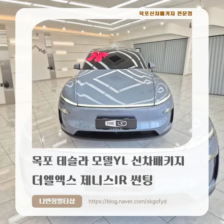 [목포테슬라모델YL] 가장 진보된 최신 모델YL, 더엘엑스 제니스IR 신차패키지 시공
