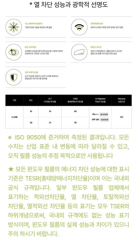 솔라가드 S라인 신규 필름 출시