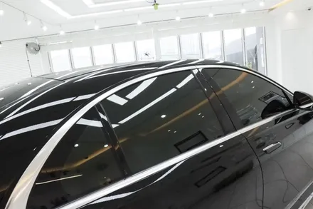 벤츠 S 400d - 후퍼옵틱 썬팅 시공기