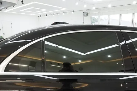 목포썬팅 벤츠 S580 - 후퍼옵틱 클라식 썬팅시공