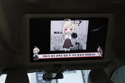목포 더뉴카니발 하이루프 - LG28인치 스마트TV 장착하기