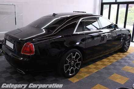 롤스로이스 랩핑, 에이버리 다이아몬드펄, 사틴블랙의 조합 ! / 고양시 식사동