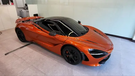 멕라렌720s 사틴블랙 락그레이 메탈릭 ! 일산 랩핑 / 고양시 식사동