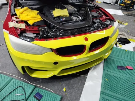일산 BMW M4 - 3M 전체 랩핑 & 루프 PPF / 고양시 식사동