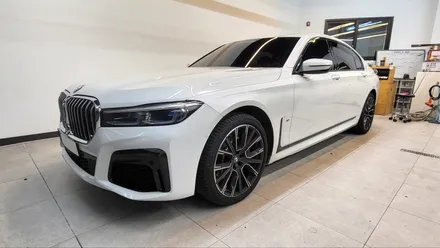 일산 랩핑 BMW 7시리즈 크롬죽이기 3M 랩핑 / 고양시 식사동