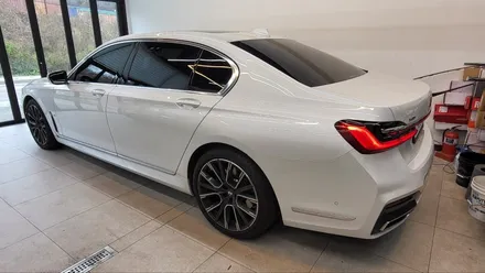 일산 랩핑 BMW 7시리즈 크롬죽이기 3M 랩핑 / 고양시 식사동