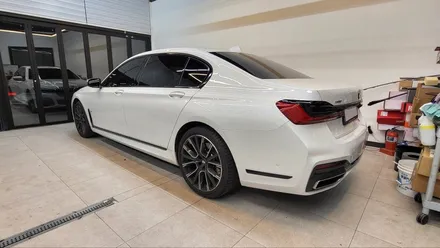 일산 랩핑 BMW 7시리즈 크롬죽이기 3M 랩핑 / 고양시 식사동
