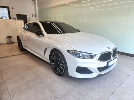 일산 랩핑 BMW 850i 그란쿠페 - 크롬죽이기 시공! / 고양시 식사동