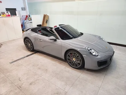 일산 포르쉐 911 카레라 4s - 전체 랩핑 3M 글로스 애쉬 그레이 / 고양시 식사동