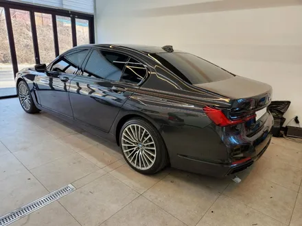 일산 BMW 7시리즈 크롬죽이기 - 3M 유광블랙 부분 랩핑 / 고양시 식사동