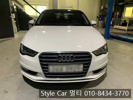 아우디 A3 열차단 전면썬팅 시공을 위해 인천 스타일카멀티 방문